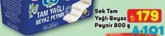 SEK TAM YAĞLI BEYAZ PEYNİR 800 G